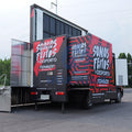 LR235 Mobile roadshow stage truck