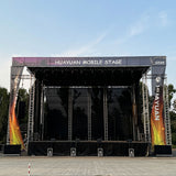 HY-S595 semi trailer mobile stage