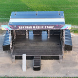 HY-S795 semi trailer mobile stage