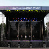 HY-S595 semi trailer mobile stage