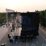 HY-S595 semi trailer mobile stage