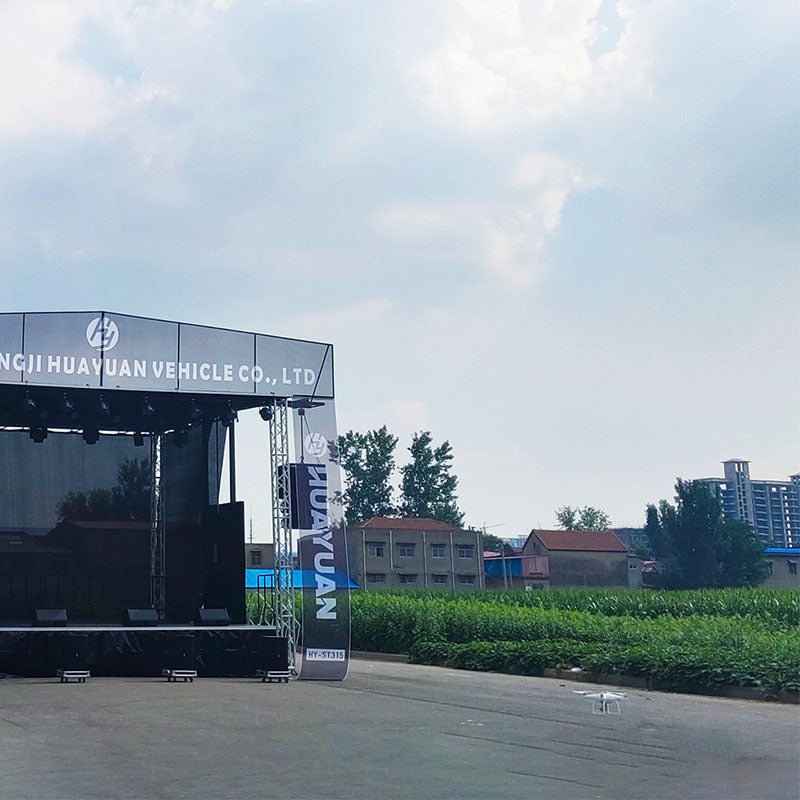 HY-ST315 mobile stage trailer