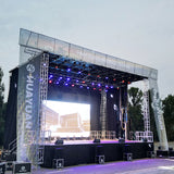 HY-S465 semi trailer mobile stage
