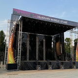 HY-S595 semi trailer mobile stage